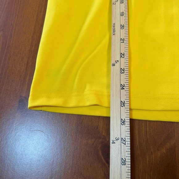 Fox Racing Mens Yellow Short Sleeve 1/4 Zip Cycling Jersey Casual Sport Shirt - Picture 4 of 6